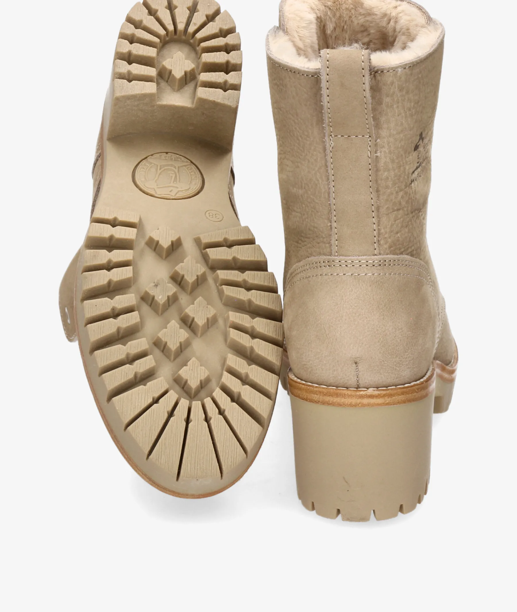 Mujer Panamá Jack Botines|Botas*Botines PADMA B10 en nobuck piedra