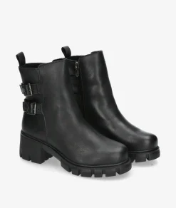 Mujer Rhostock Botines*Botines JACKS-22 LB21483-8 en negro