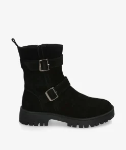 Mujer St Gallen Botines*Botines St. Gallen MIMOC-01 en serraje negro