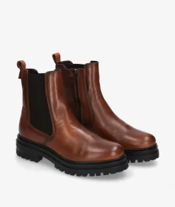 Mujer Traveris Botines*Botines B-3503-A en cuero