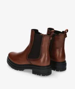 Mujer Traveris Botines*Botines B-3503-A en cuero