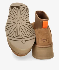 Mujer UGG Botines|Botas*Botines CLASSIC MINI DIPPER en cuero