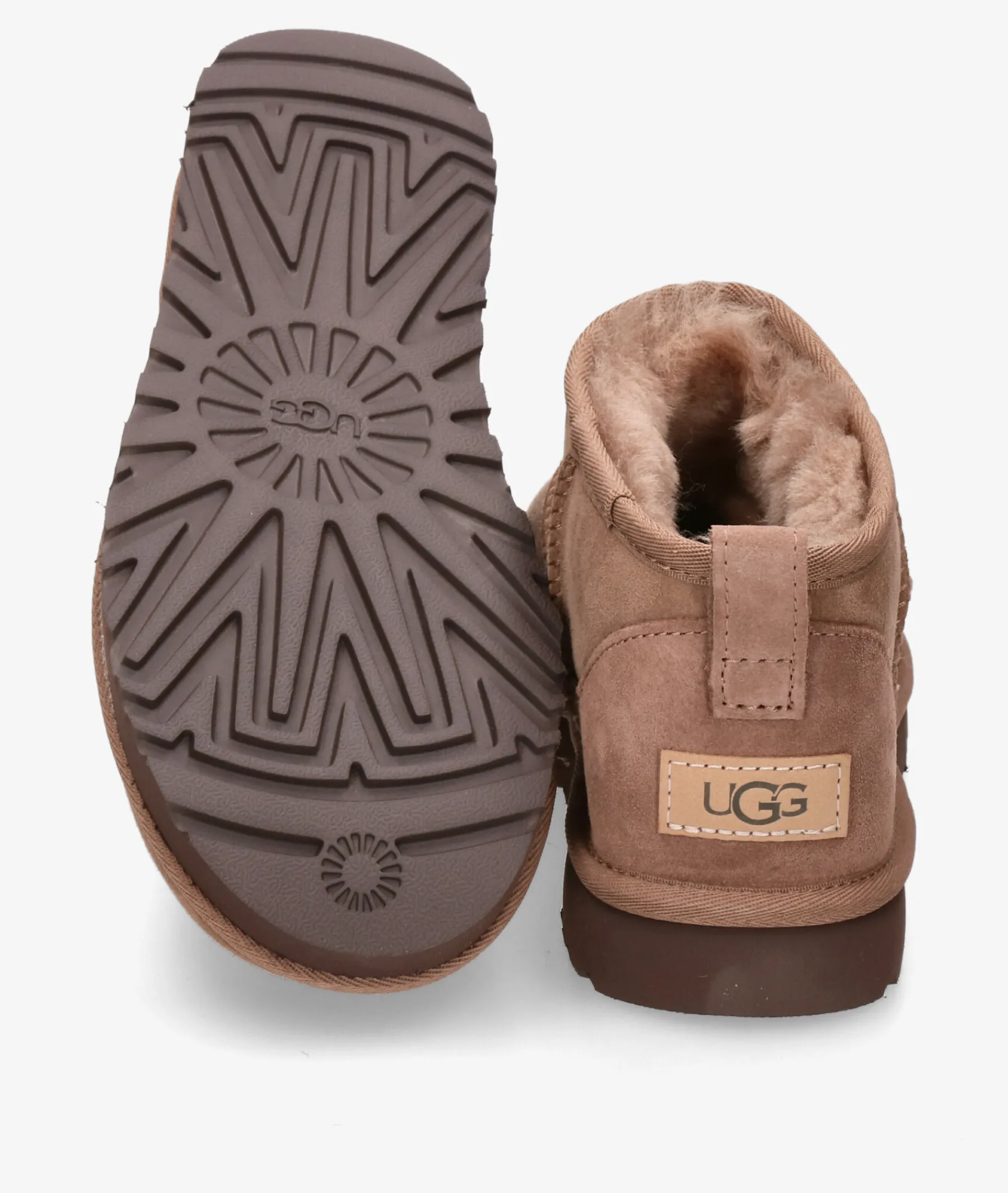 Mujer UGG Botines|Botas*Botines CLASSIC ULTRA MINI en topo