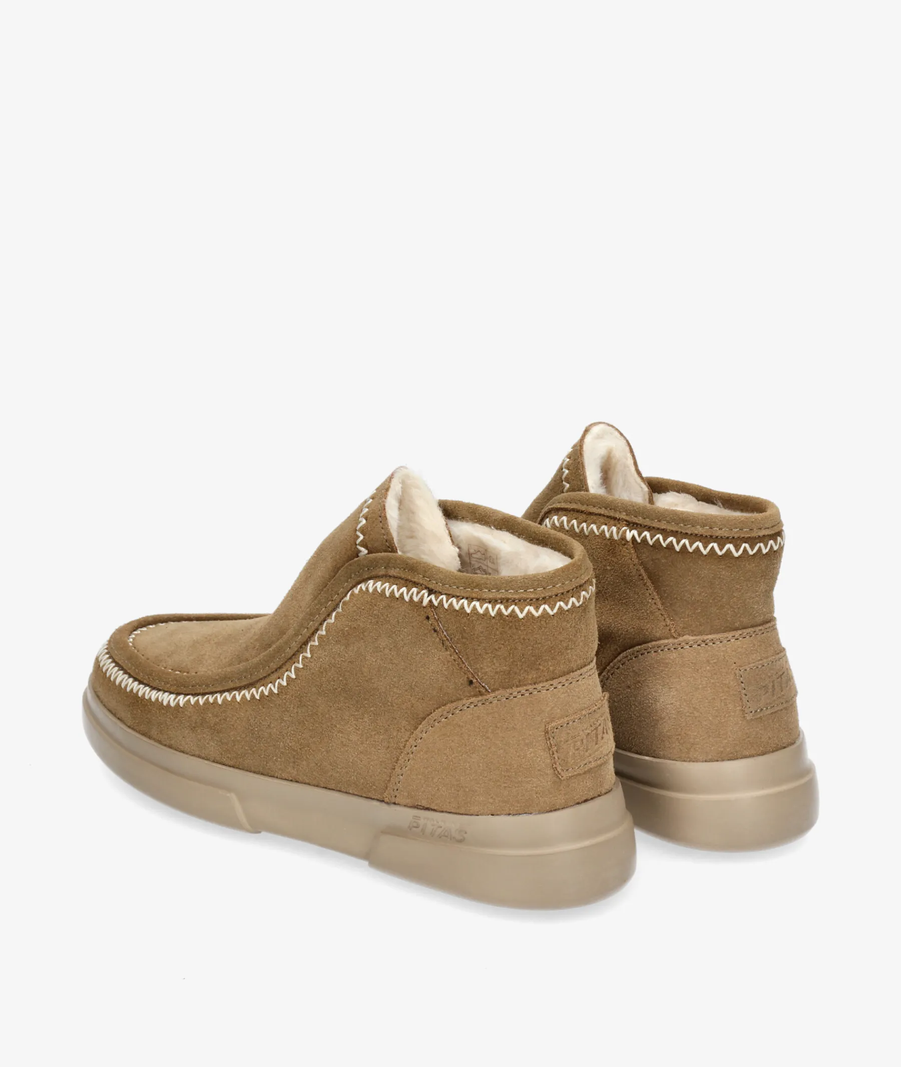 Mujer Walk in Pitas Botines*Botines ASPEN en serraje cuero