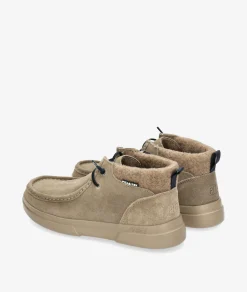 Mujer Walk in Pitas Botines*Botines GARDA en serraje taupe