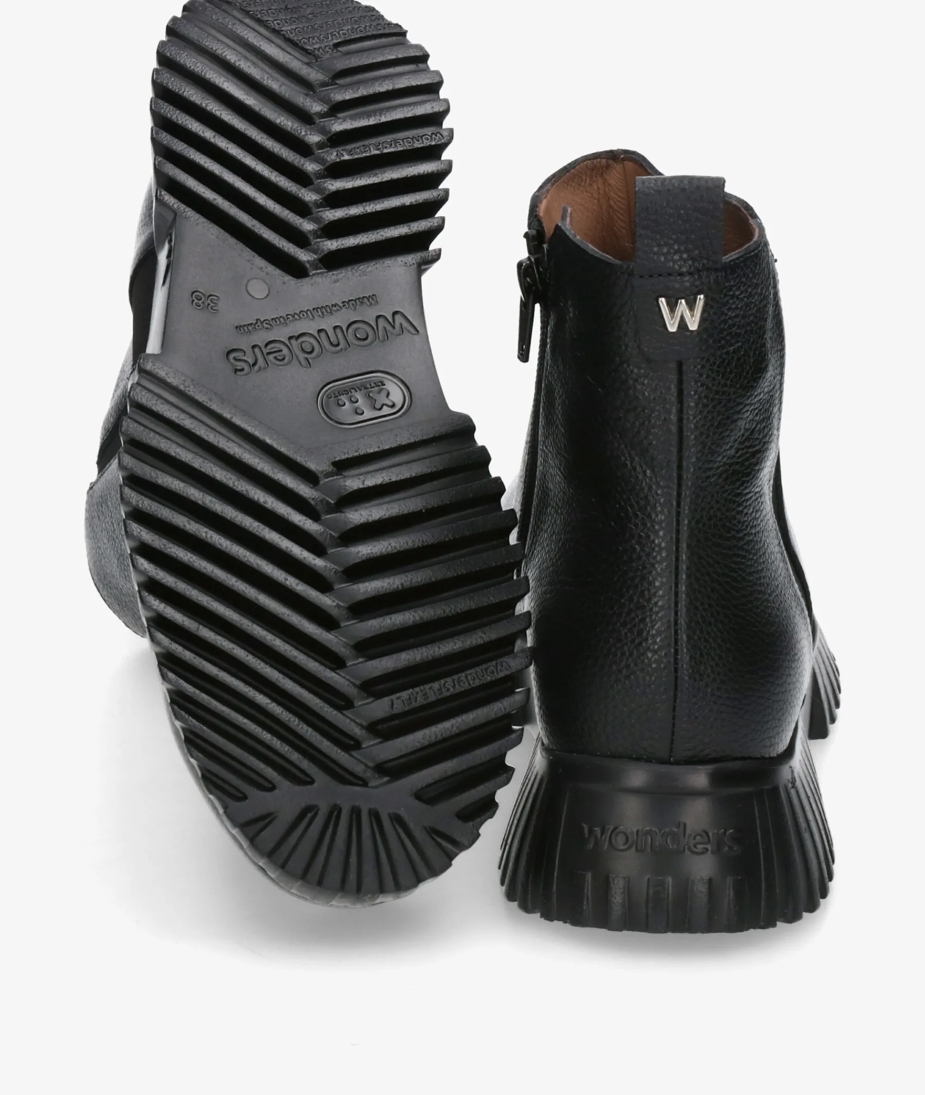 Mujer Wonders Botines*Botines A-4404 en negro