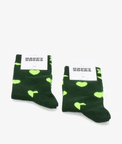 Mujer Happy Socks Calcetines*Calcetines P000454 en verde