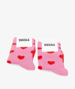 Mujer Happy Socks Calcetines*Calcetines P000068 en rosa