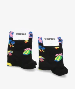 Mujer Happy Socks Calcetines*Calcetínes unisex P000051 en negro