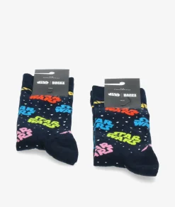 Mujer Happy Socks Calcetines*Calcetínes unisex P000245 en azul marino