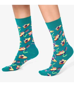 Mujer Happy Socks Calcetines|Calcetines*Calcetínes unisex RFI01-7500 en verde