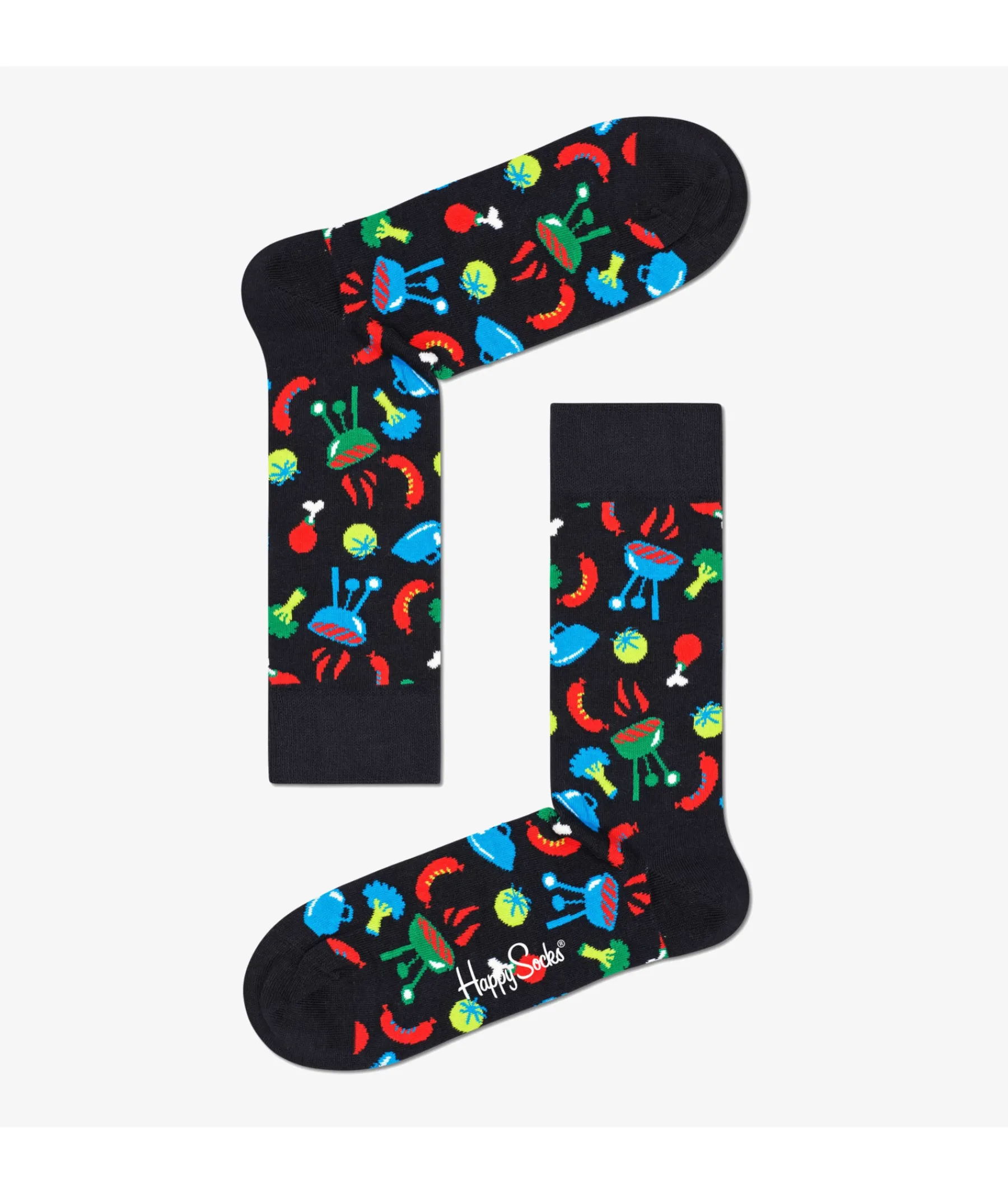 Mujer Happy Socks Calcetines|Calcetines*Calcetínes unisex BAR01-9300 en multicolor