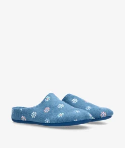 Mujer Garzón Zapatillas De Casa*Chinela 15300