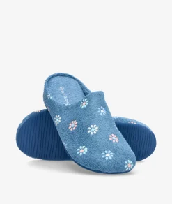 Mujer Garzón Zapatillas De Casa*Chinela 15300
