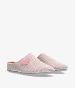 Mujer Garzón Zapatillas De Casa*Chinela 15350