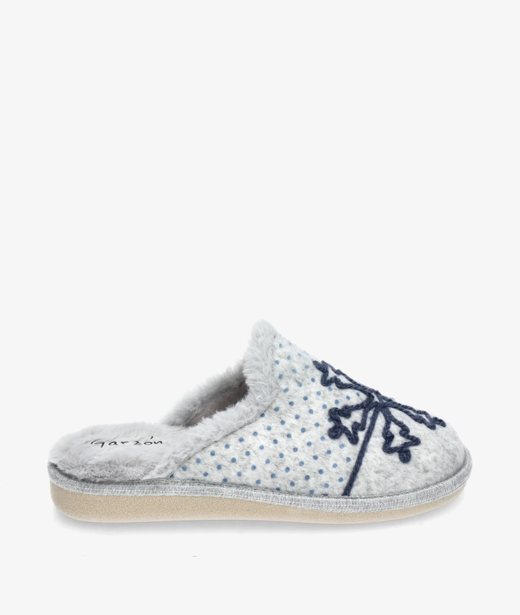 Mujer Garzón Zapatillas De Casa*Chinela P481