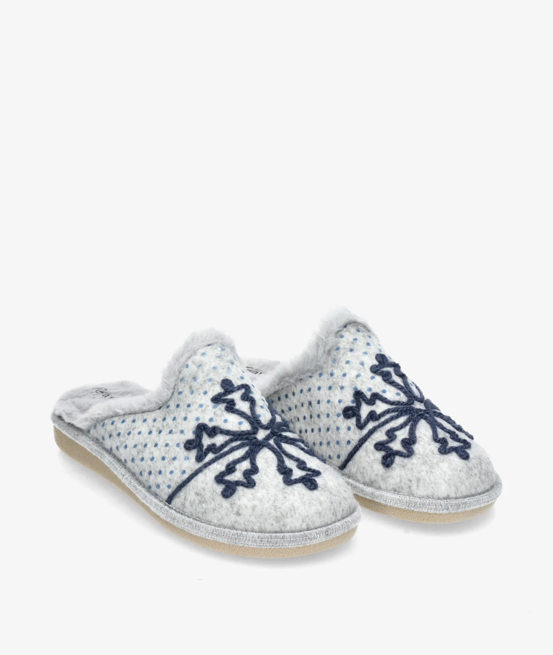 Mujer Garzón Zapatillas De Casa*Chinela P481