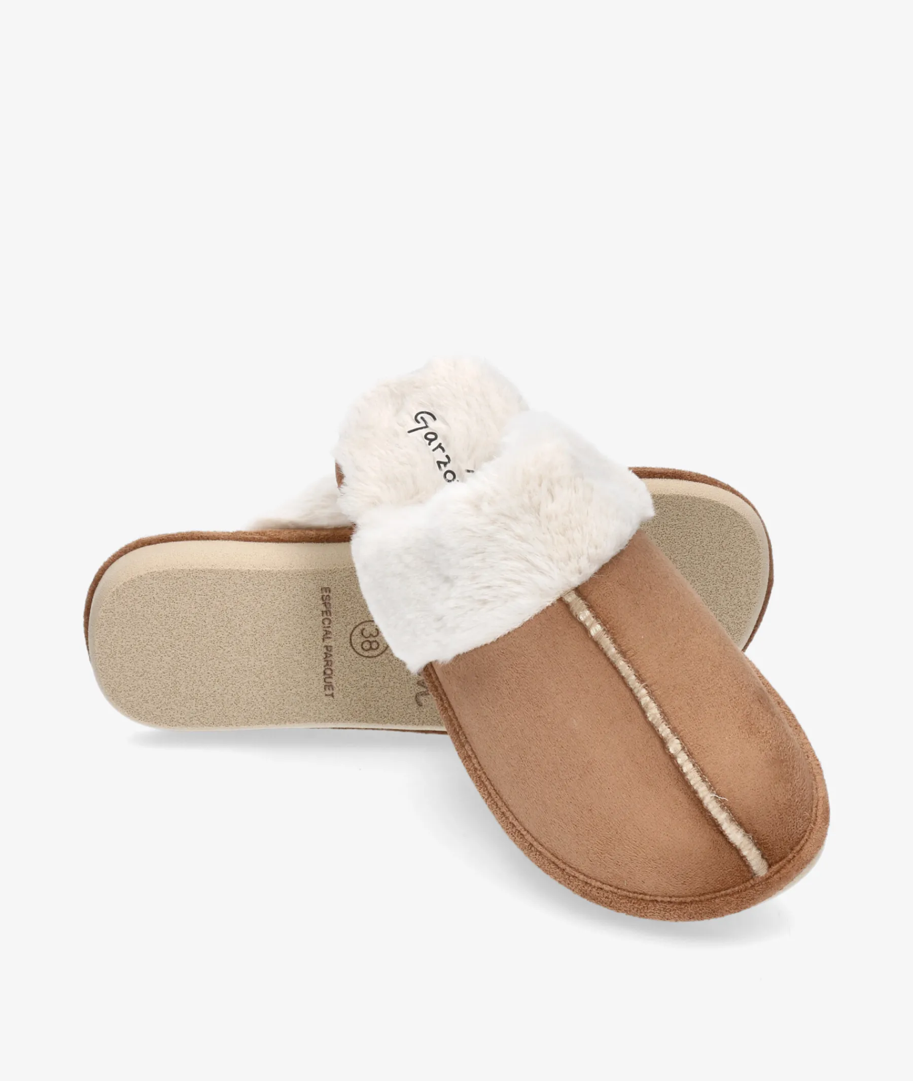 Mujer Garzón Zapatillas De Casa*Chinela P150