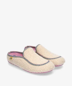 Mujer Nordikas Zapatillas De Casa*Chinela 2190 en beige