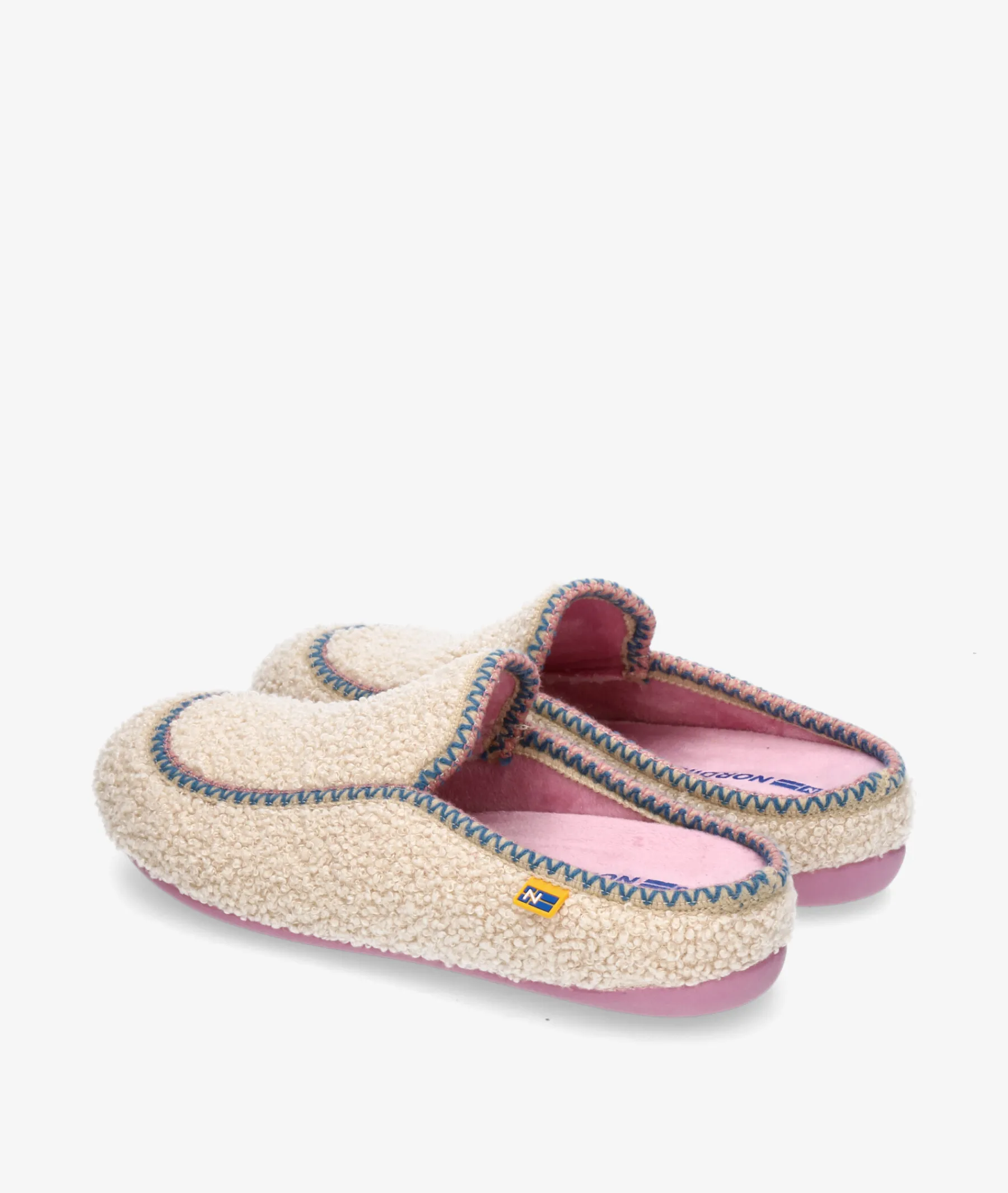 Mujer Nordikas Zapatillas De Casa*Chinela 2190 en beige