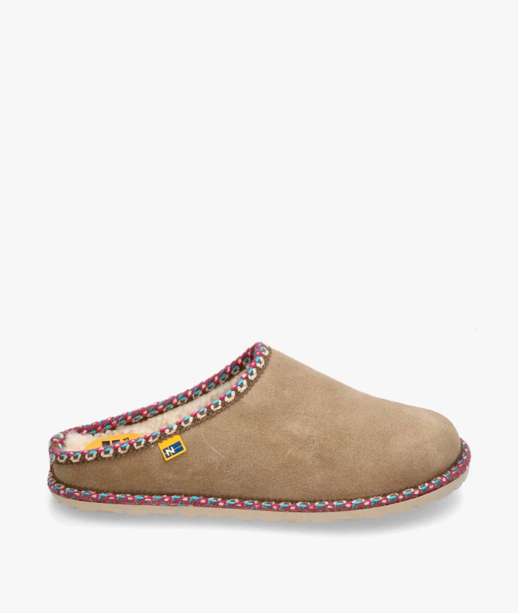 Mujer Nordikas Zapatillas De Casa*Chinela 2090 en serraje taupe
