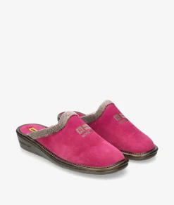 Mujer Nordikas Zapatillas De Casa*Chinela 238-O/8 en serraje