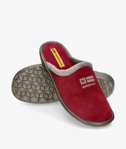 Mujer Nordikas Zapatillas De Casa*Chinela 238-O/8 en serraje