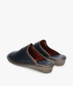 Mujer Nordikas Zapatillas De Casa*Chinela 281-O/8F en marino
