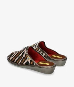 Mujer Nordikas Zapatillas De Casa*Chinela 2155-O/8F en