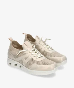 Mujer Amarpies Zapatos Confort|Deportivos*Deportivos 30014 en platino