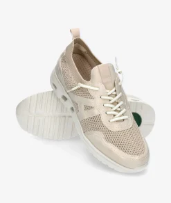 Mujer Amarpies Zapatos Confort|Deportivos*Deportivos 30014 en platino