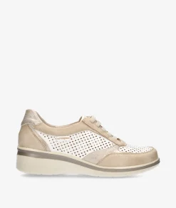 Mujer Amarpies Deportivos*Deportivos 30026 en beige