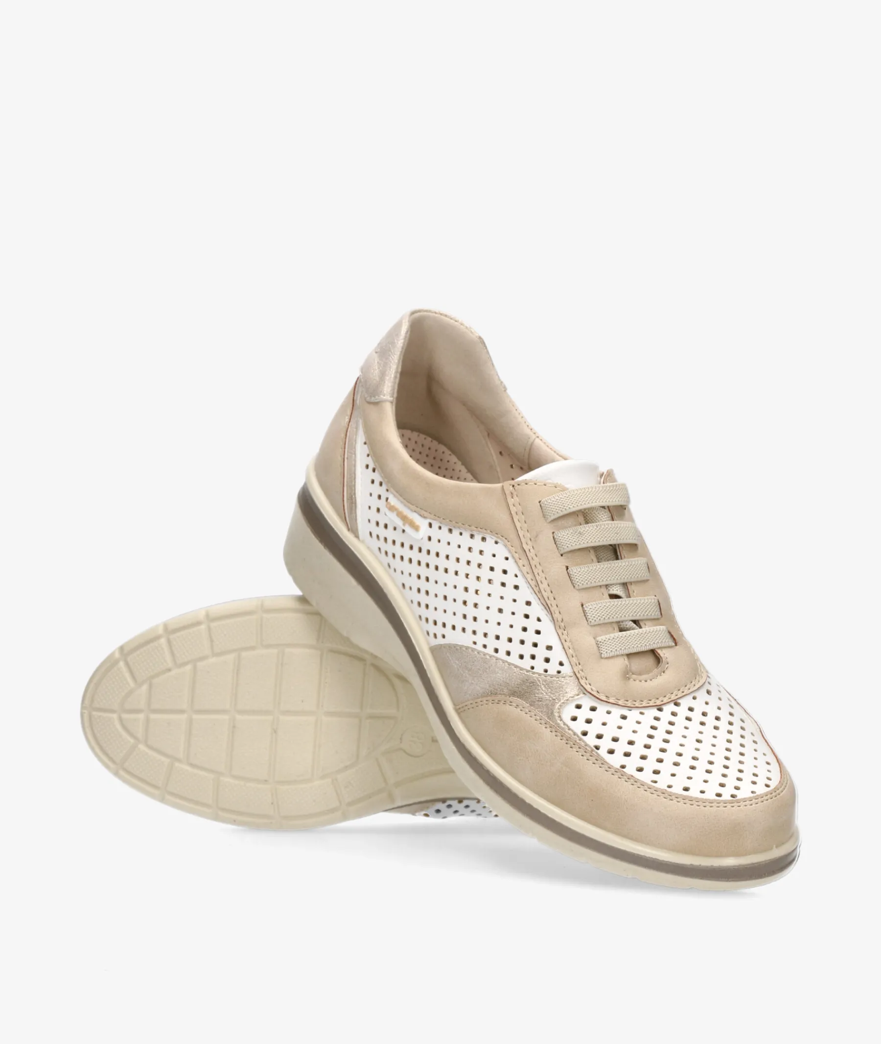 Mujer Amarpies Deportivos*Deportivos 30026 en beige