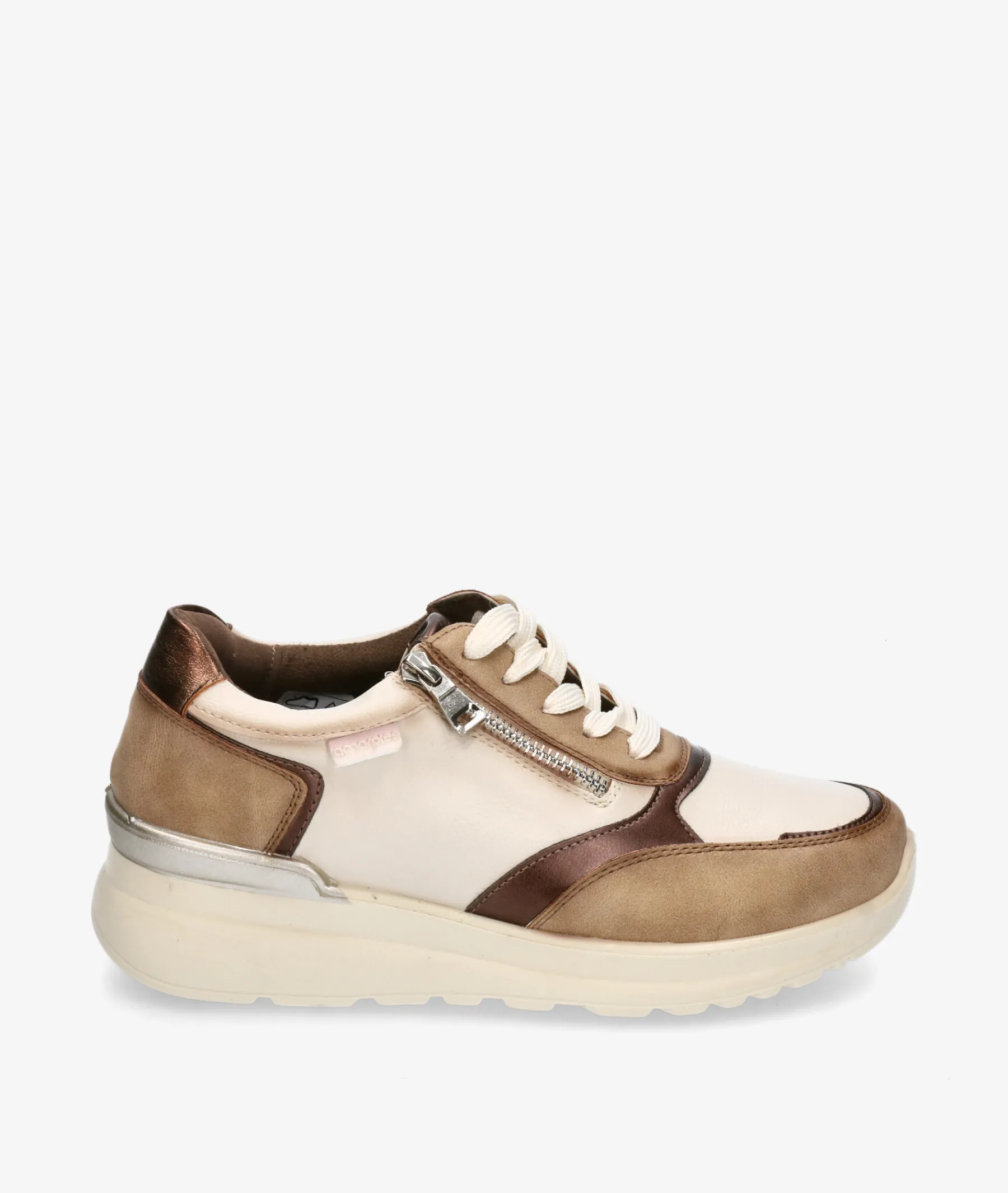 Mujer Amarpies Zapatos Confort|Deportivos*Deportivos 29395 en hueso
