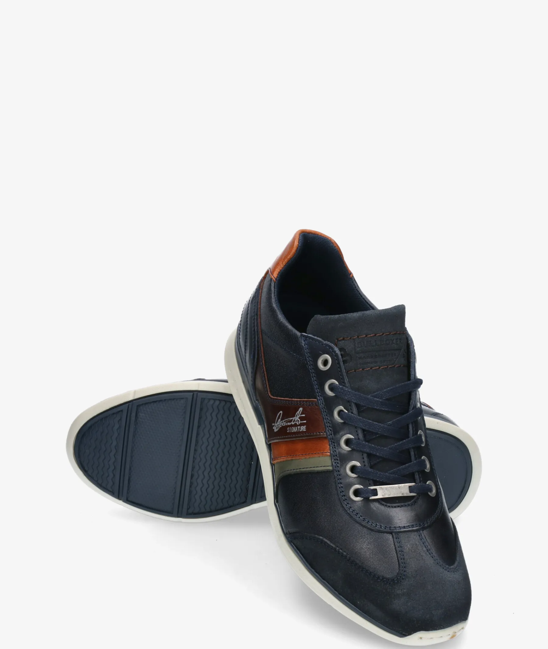 Hombre Bullboxer Zapatos Casual*Deportivos 630-K2-5362A en marino