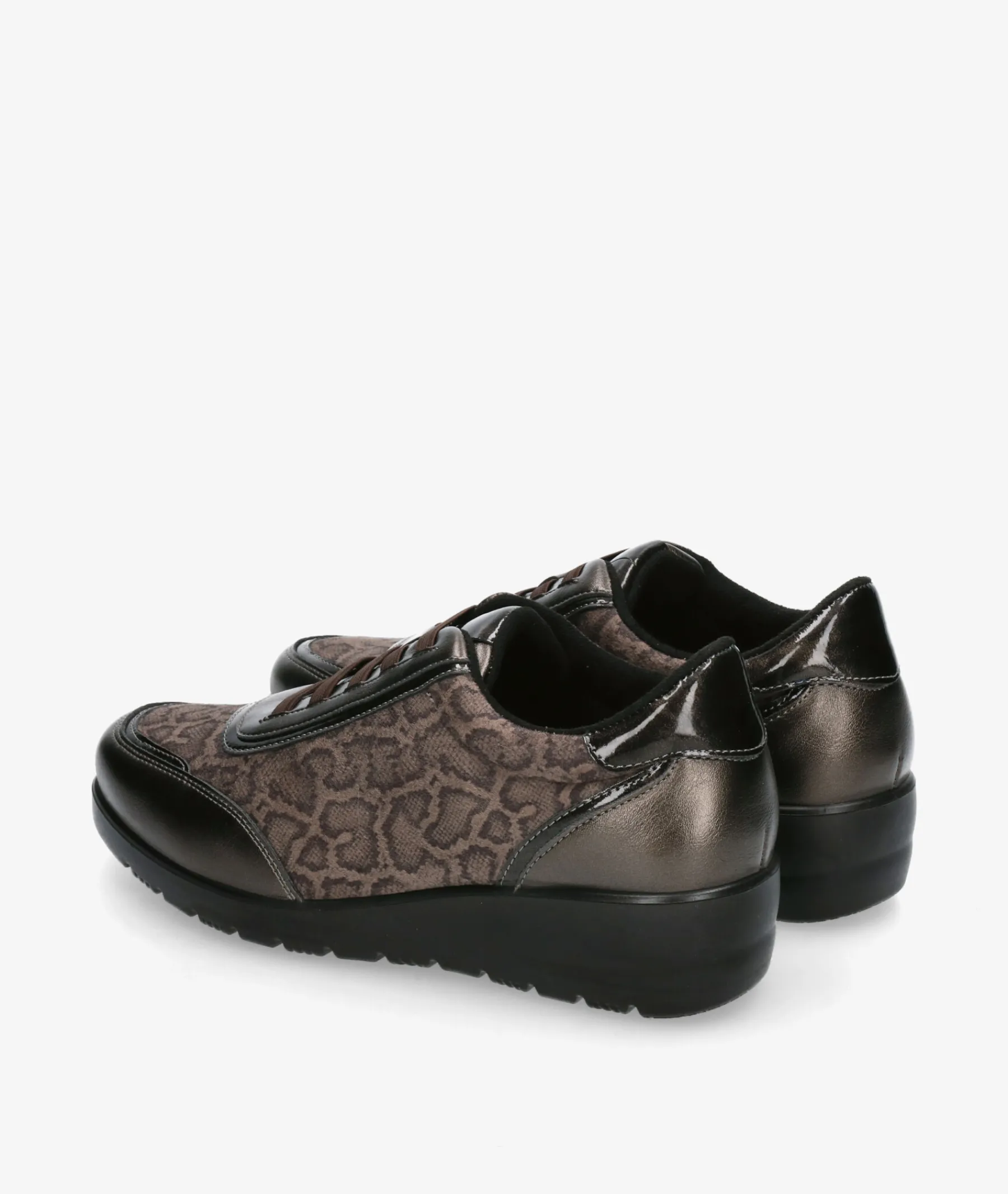 Mujer pabloochoa.shoes Deportivos*Deportivos DOCTOR CUTILLAS 45419 en serpiente taupe
