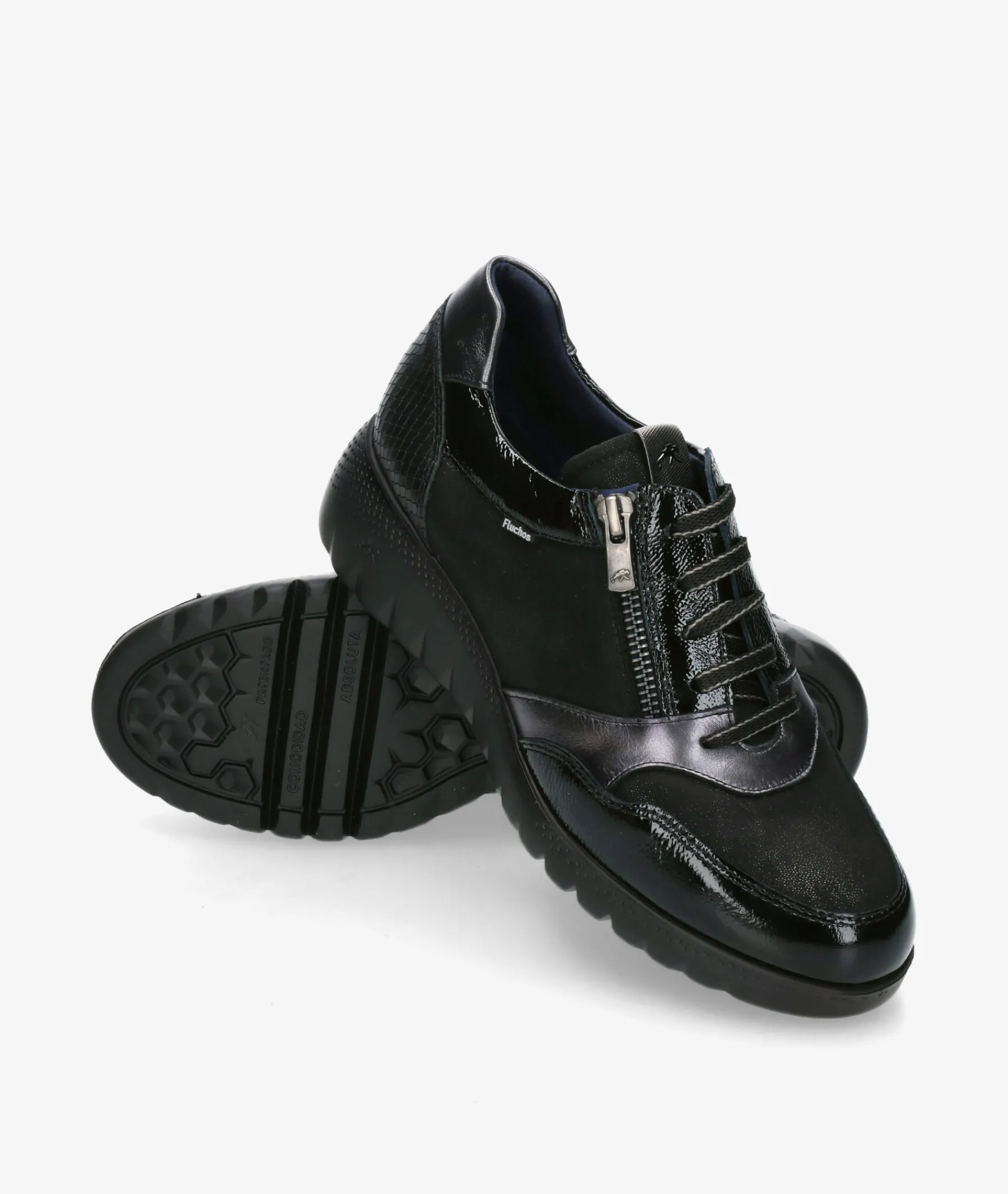 Mujer Fluchos Deportivos*Deportivos F2248 en negro