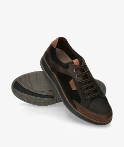 Hombre Fluchos Zapatos Casual*Deportivos F2279 en negro