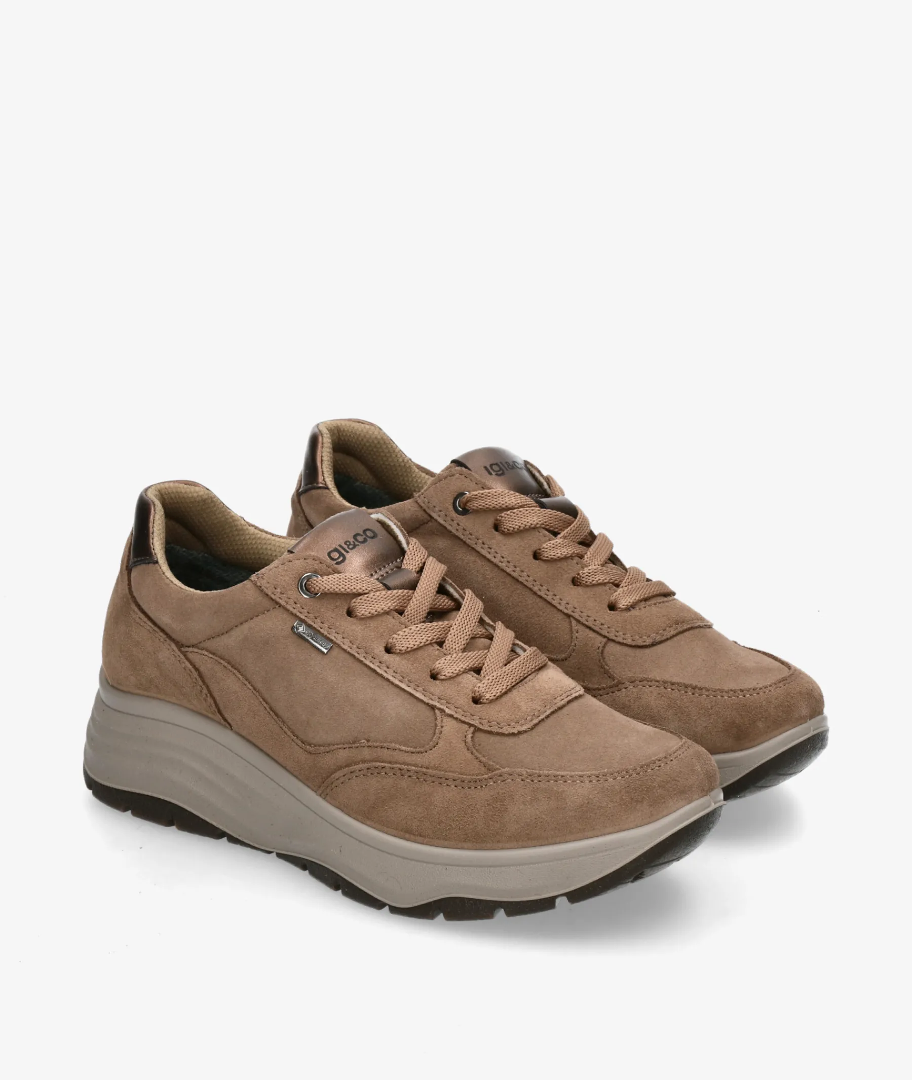 Mujer Igi&Co Deportivos*Deportivos Igi&Co 8657022 en serraje taupe