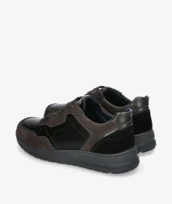 Hombre LUISETTI Zapatos Casual*Deportivos 36224 BI en negro