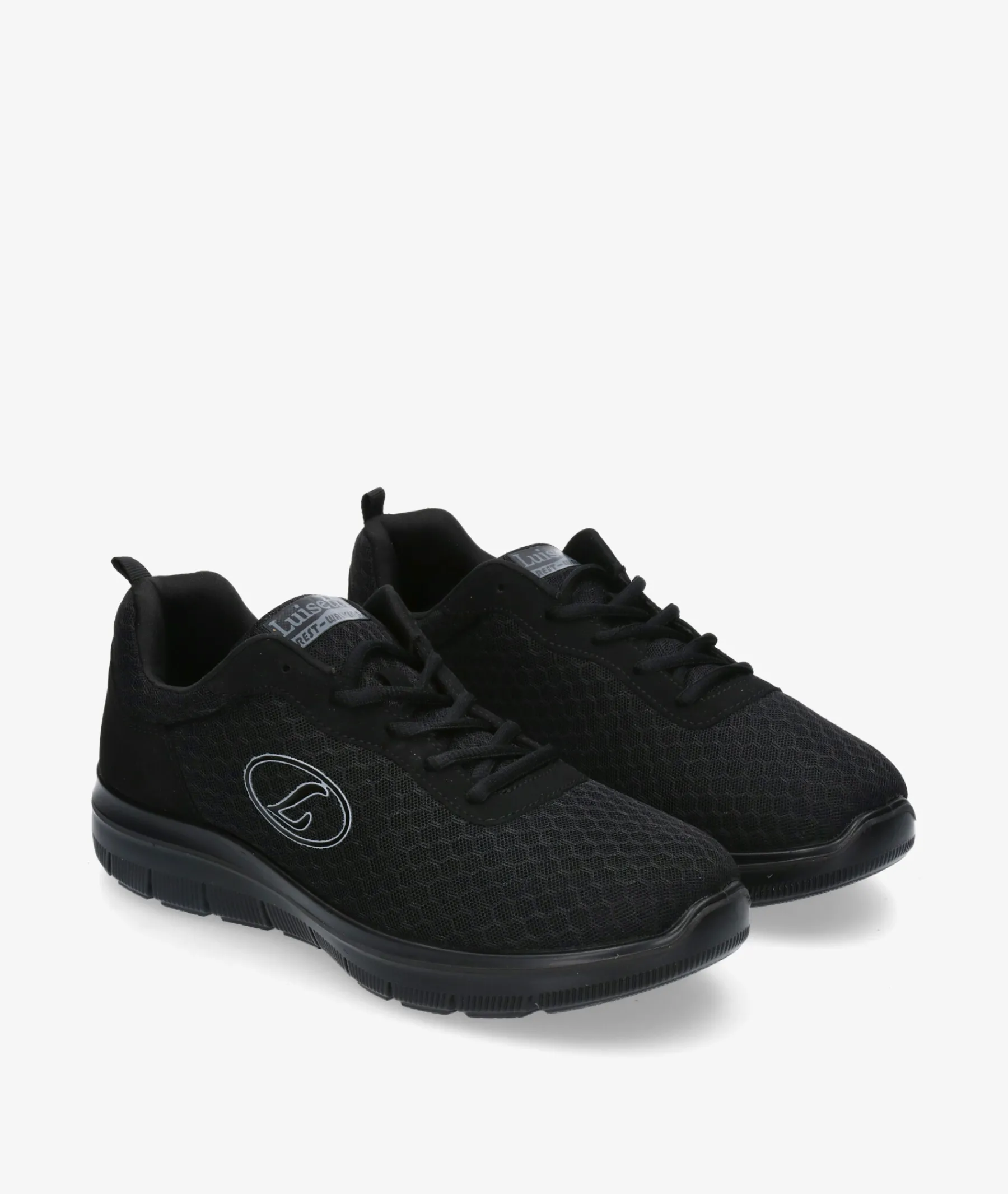 Hombre LUISETTI Zapatos Casual|Deportivos*Deportivos 31102 ST en negro