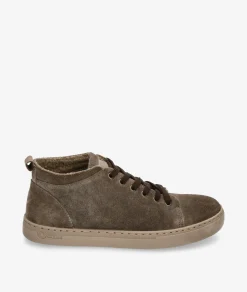 Hombre Natural World Botines*Deportivos 6721 en serraje kaki