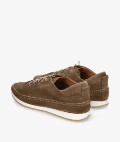 Mujer pabloochoa.shoes Bluchers Y Zapatos Con Cordones*Deportivos NOVOA 30 en serraje taupe