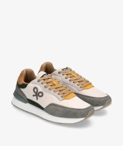 Hombre Silbon Deportivos*Deportivos RUNNING MULTI en beige