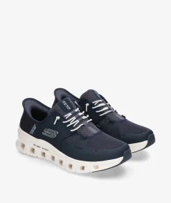 Hombre Skechers Deportivos*Deportivos 232930 en azul marino