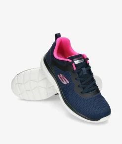 Mujer Skechers Deportivos*Deportivos 12607 en marino