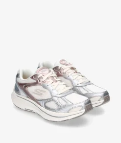 Mujer Skechers Deportivos*Deportivos 128633 en blanco