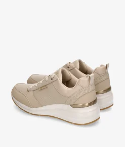 Mujer Skechers Deportivos*Deportivos 155616 en beige