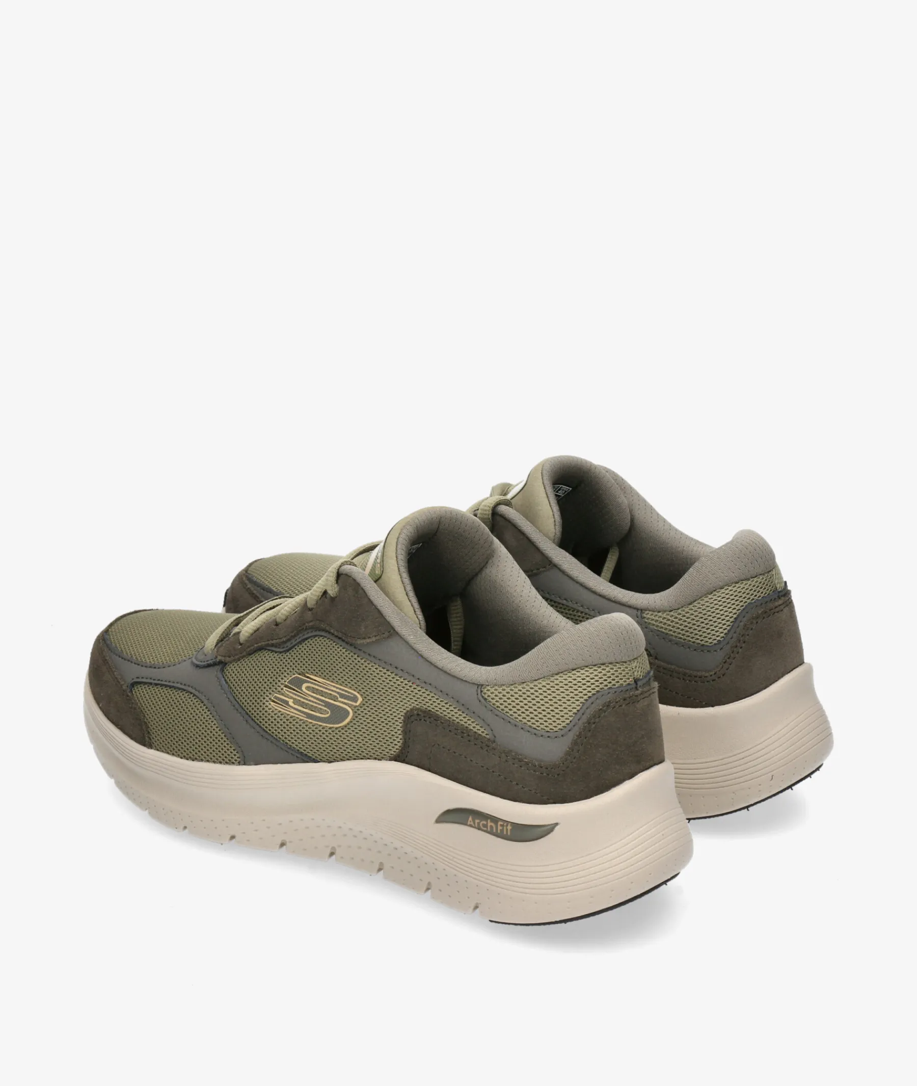 Hombre Skechers Deportivos*Deportivos 232702 en caki
