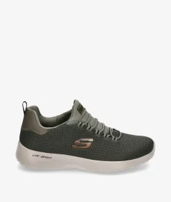 Hombre Skechers Deportivos*Deportivos 58360 en caki